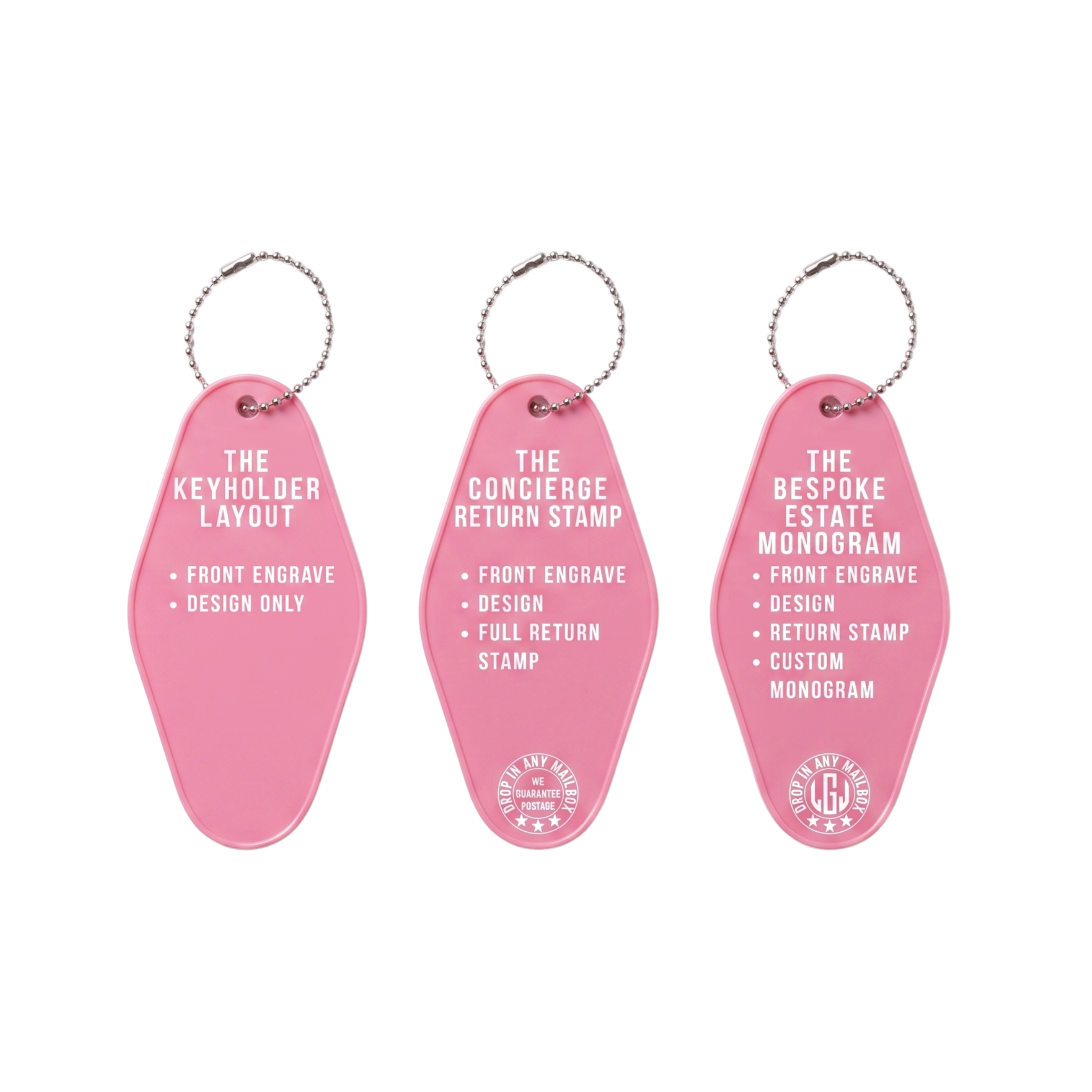 The "Vintage Vixen" Vintage Motel Key Tag