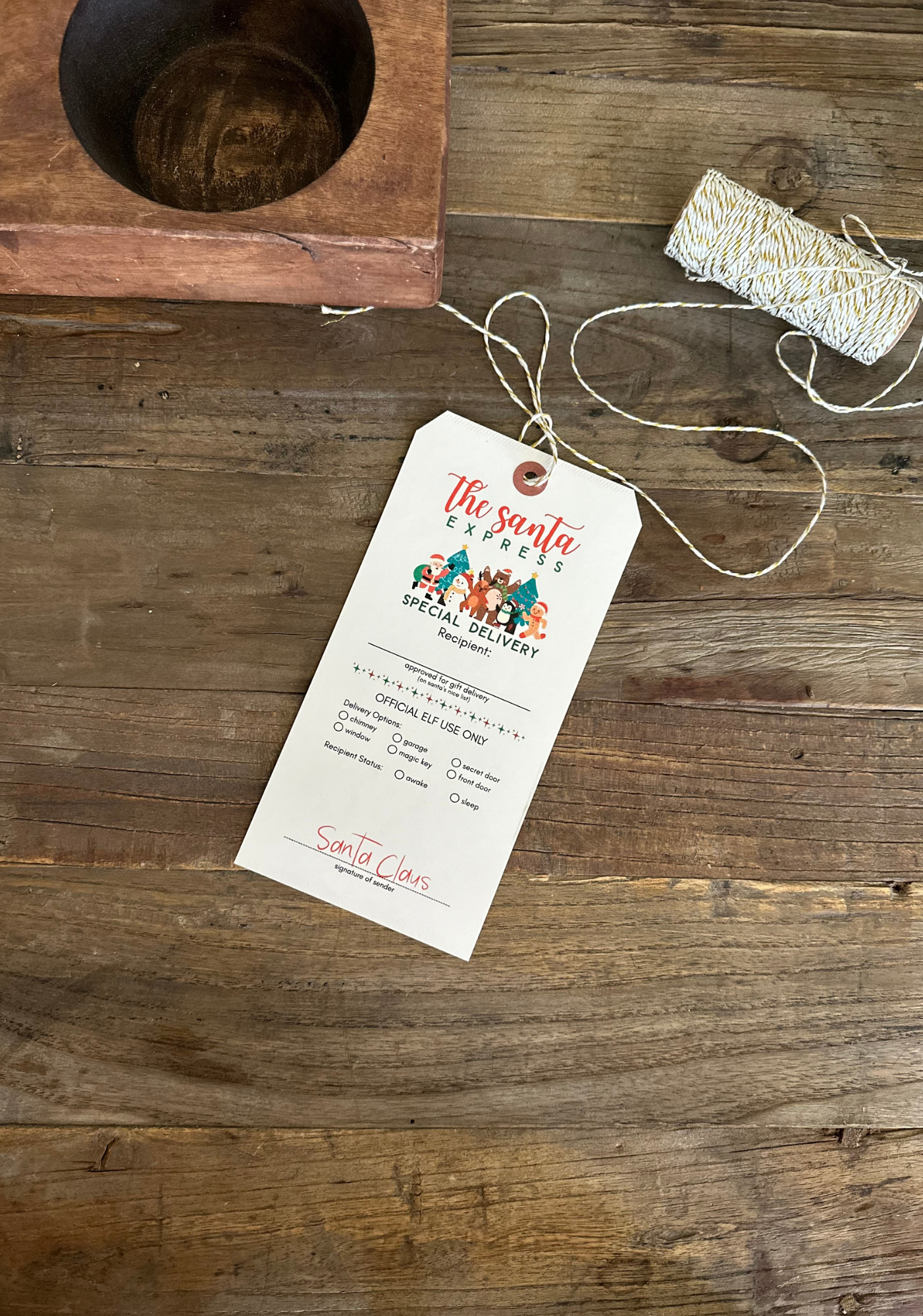 The Santa Express - Gift Tags image 1