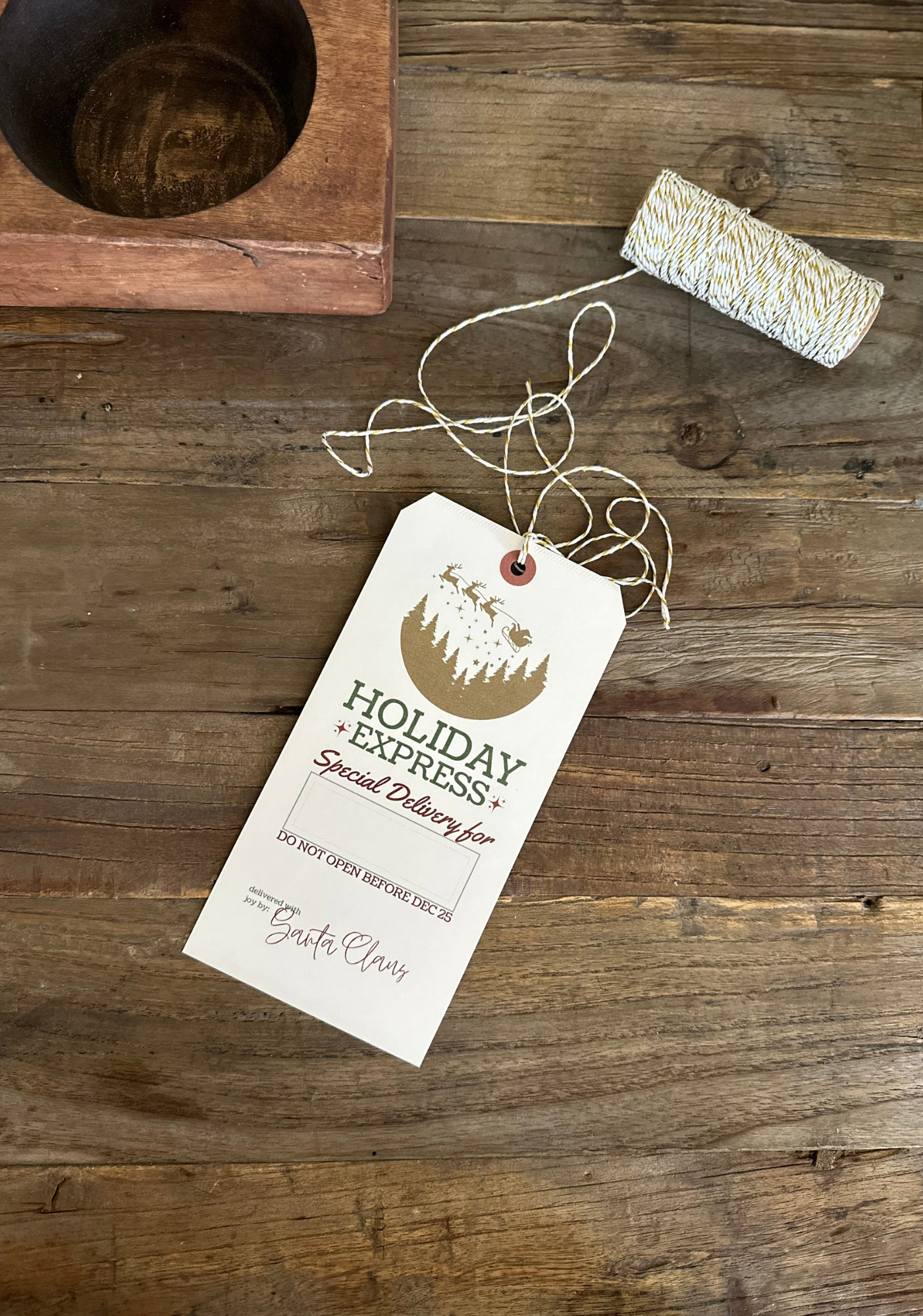 The Holiday Express - Gift Tags image 1