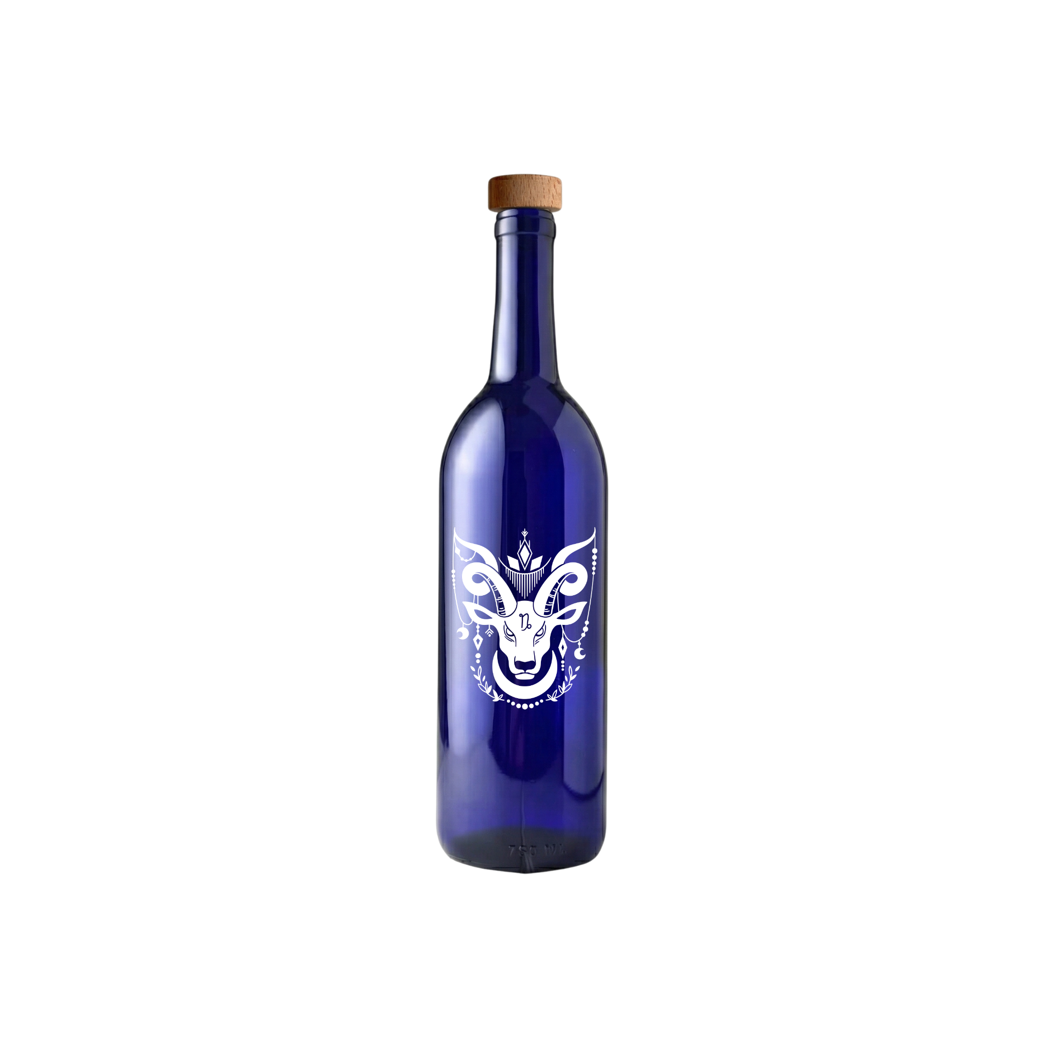 The Celestial Reserve: Capricorn | Engraved Glass Bottle