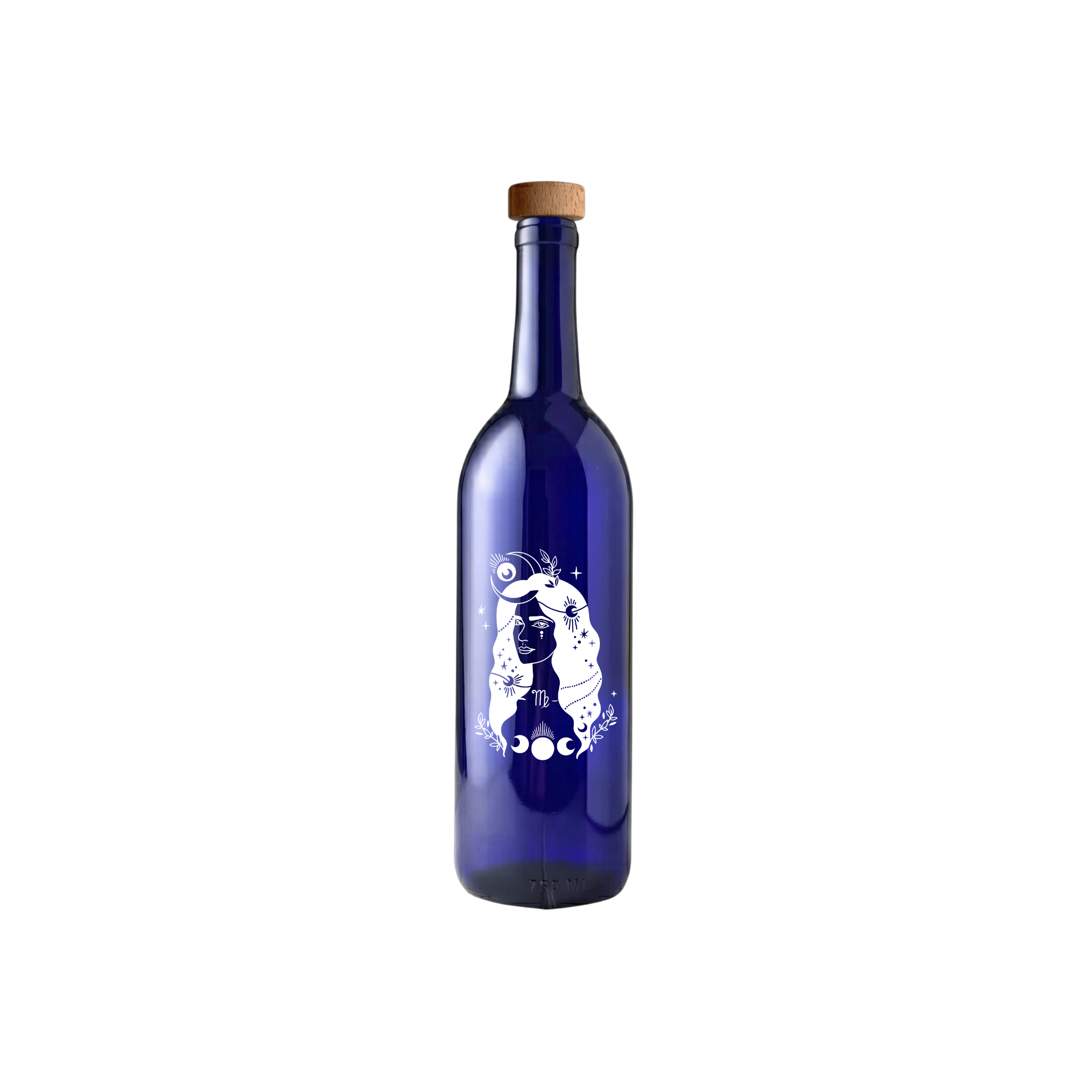 The Celestial Reserve: Virgo | Engraved Glass Bottle