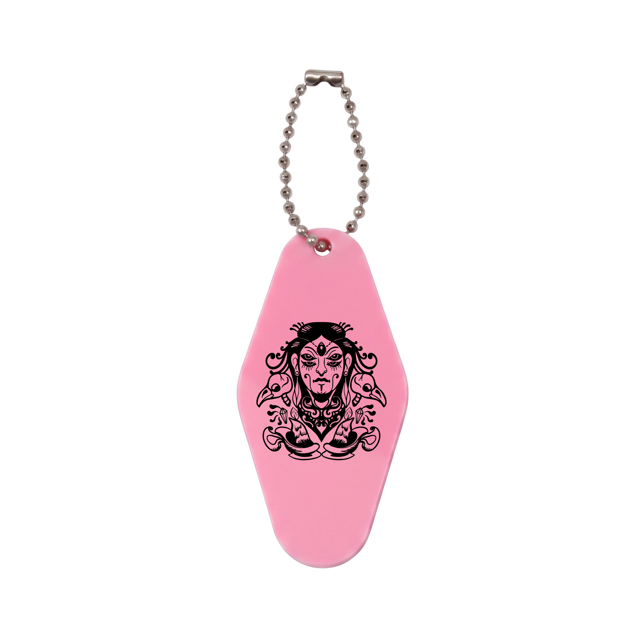 High Priestess Vintage Motel Key Tag