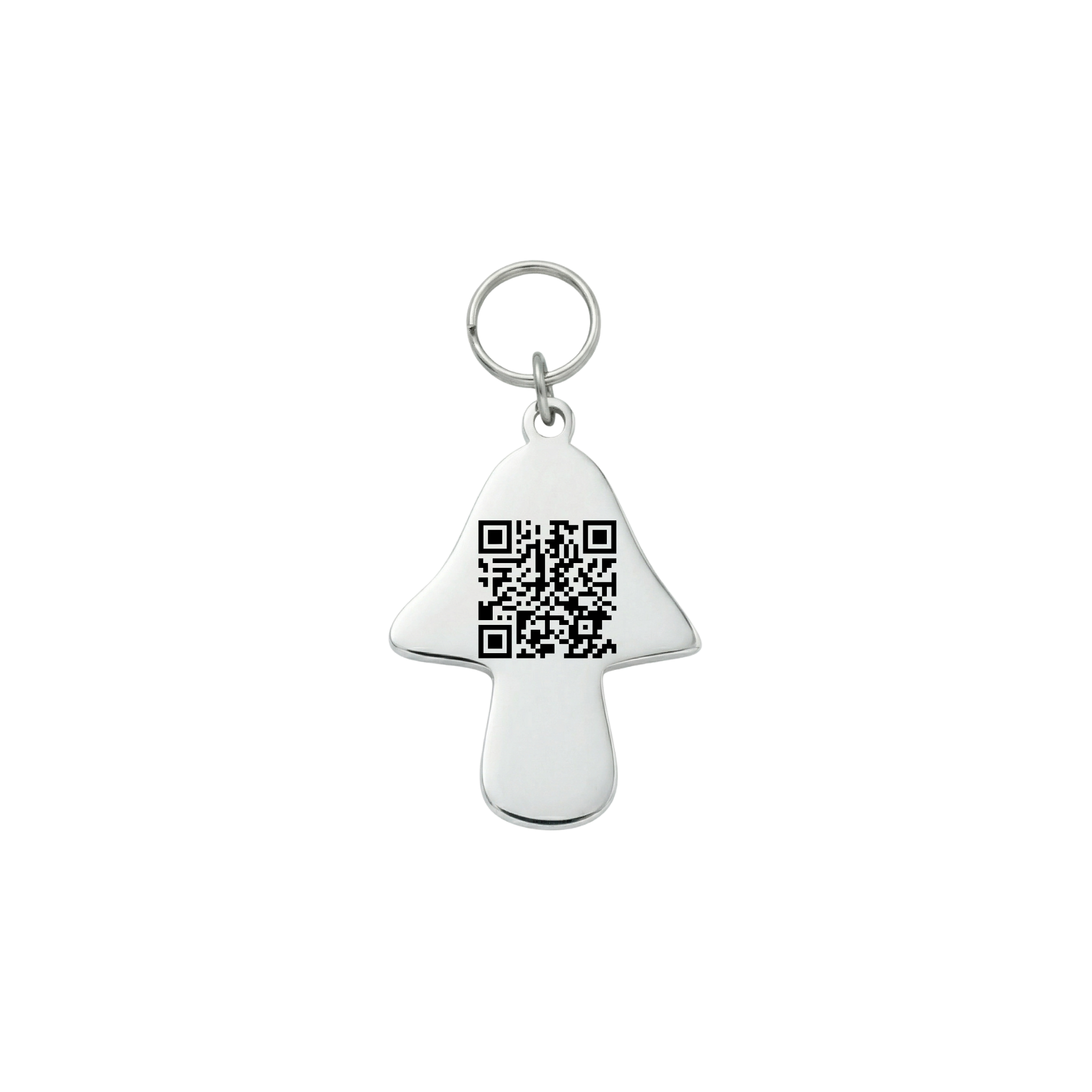 Enchanted Mushroom Pet ID Tag & Charm