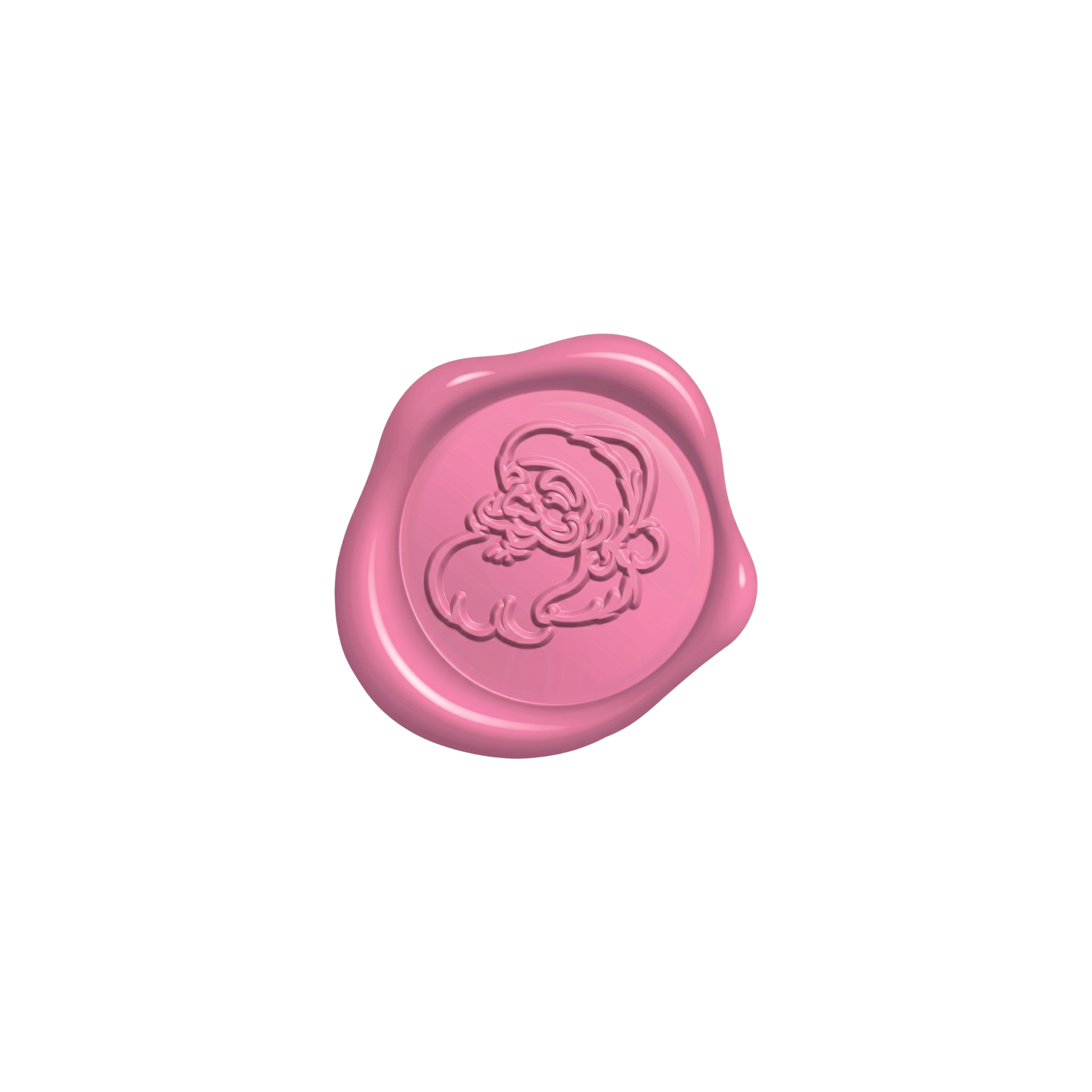 St. Nick Silhouette Wax Seals