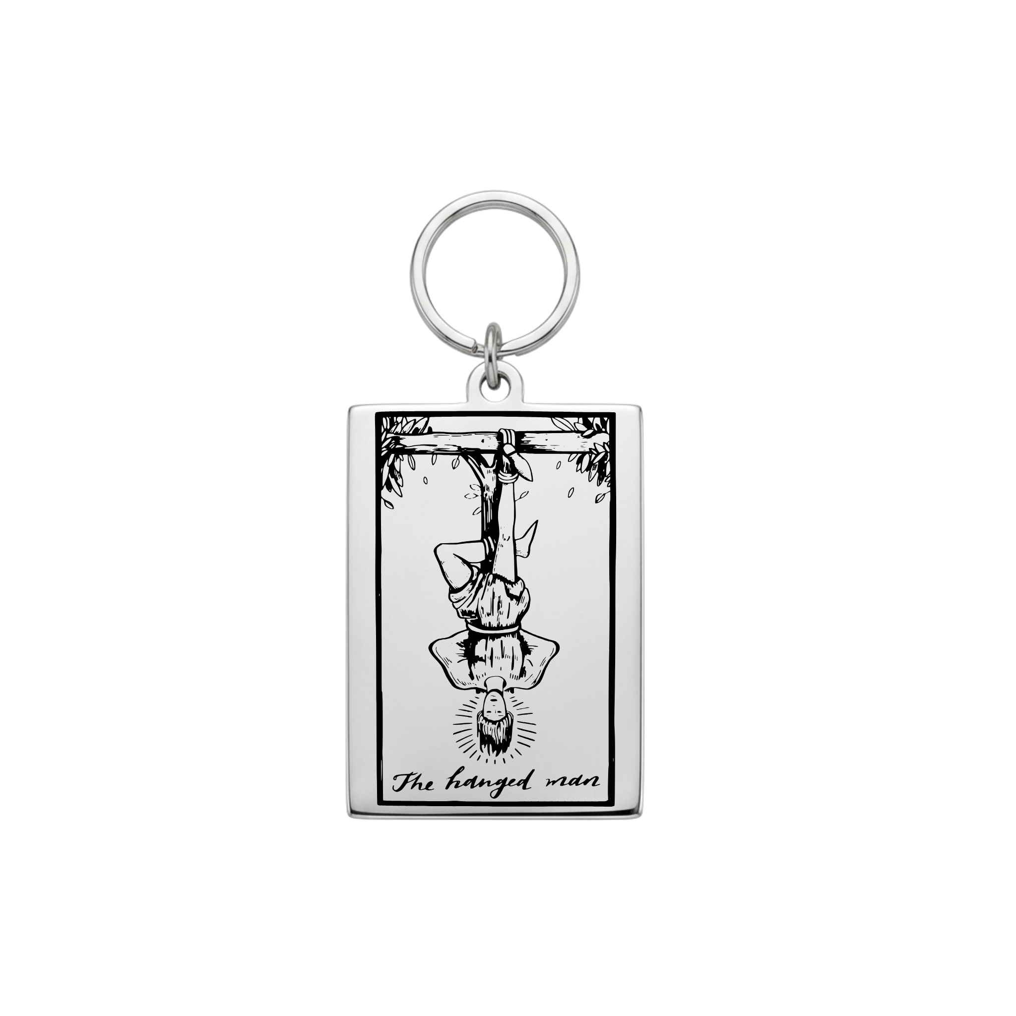 The Hanged Man Mystic Tarot Pet Tag