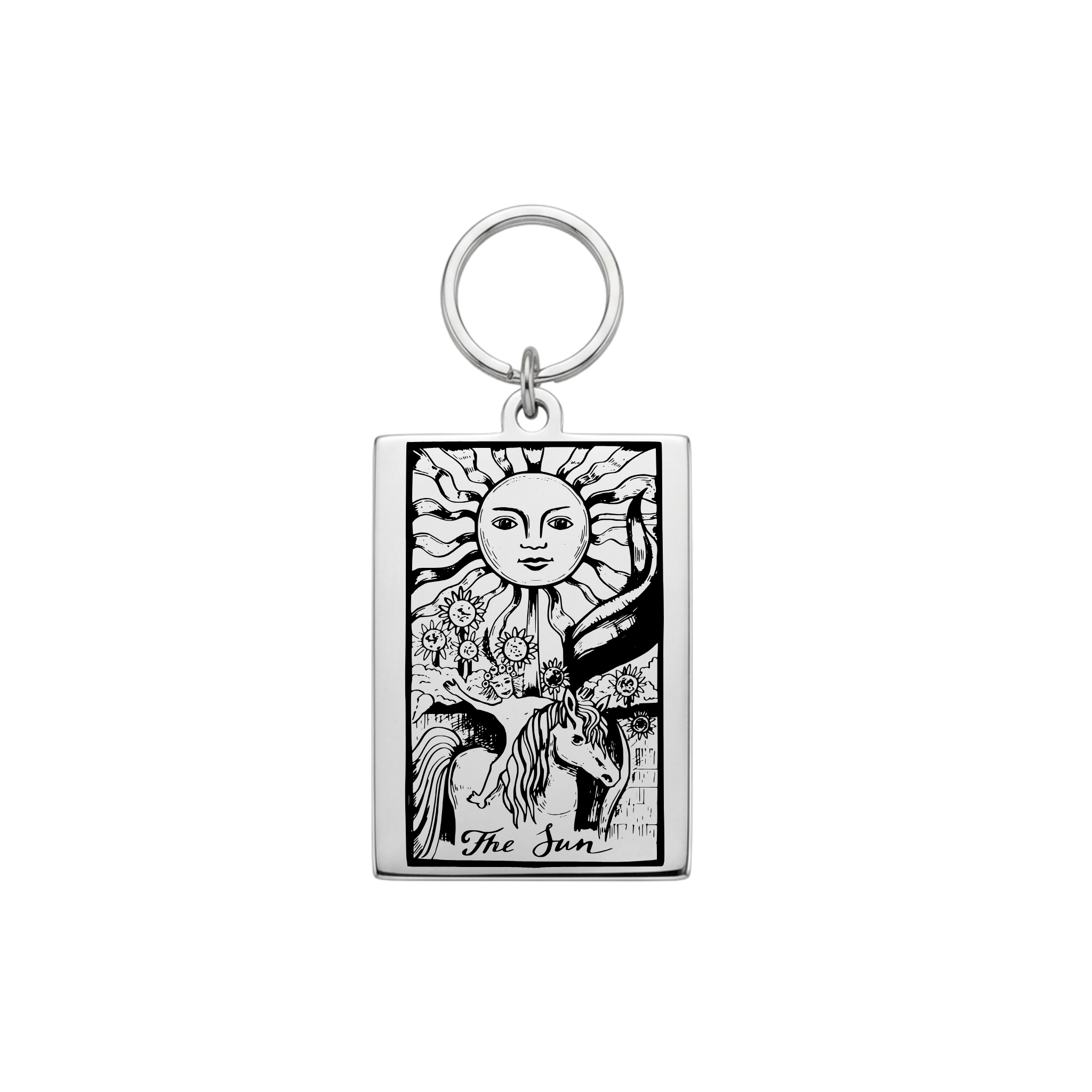 The Sun Mystic Tarot Pet Tag