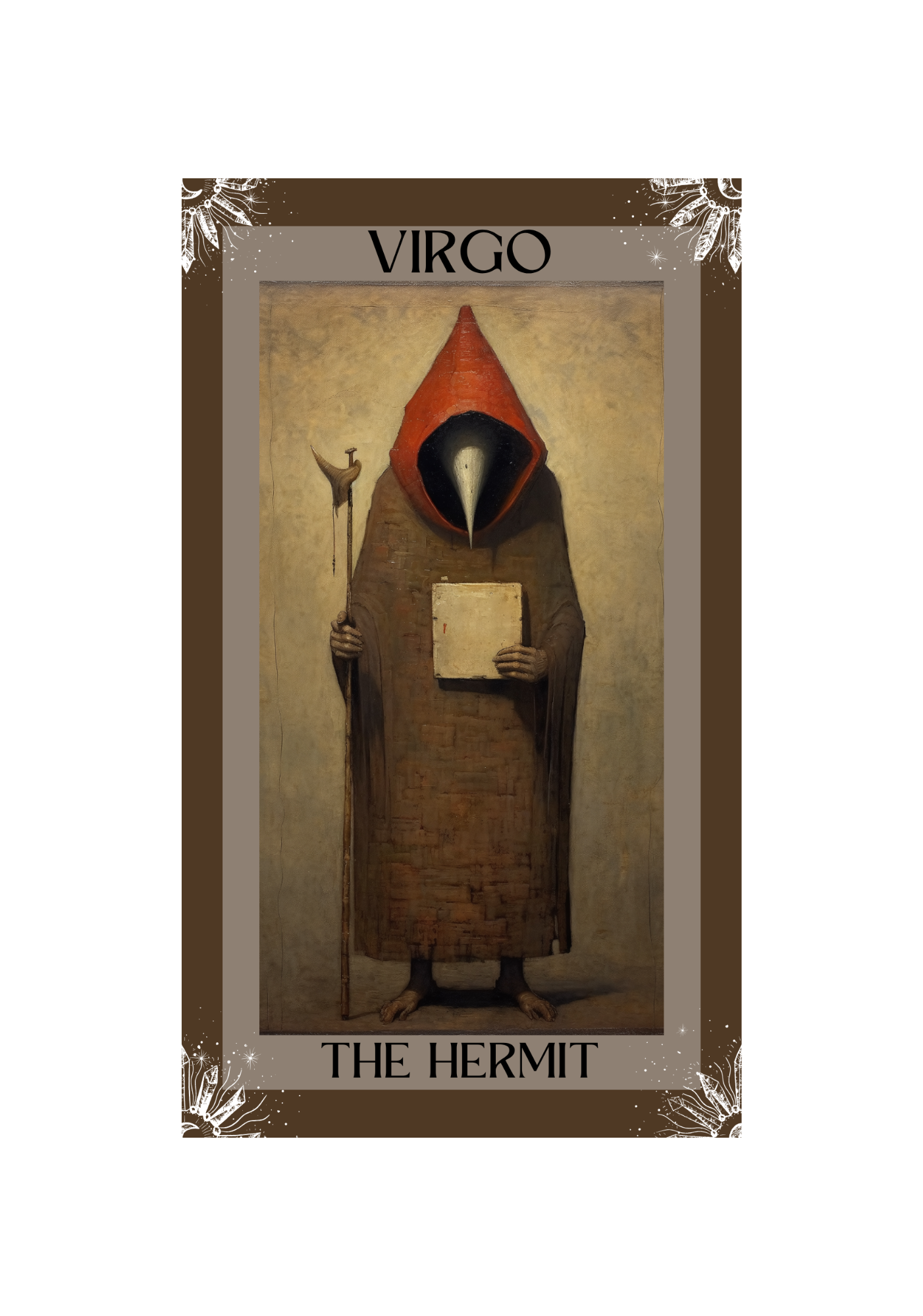 The Purposist & The Hermit: Virgo Zodiac Vigil Candle