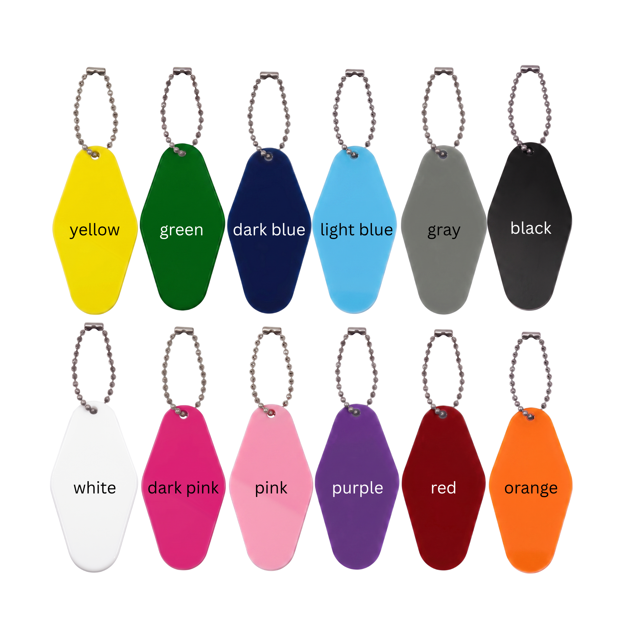 Achieve Nirvana Vintage Motel Key Tag