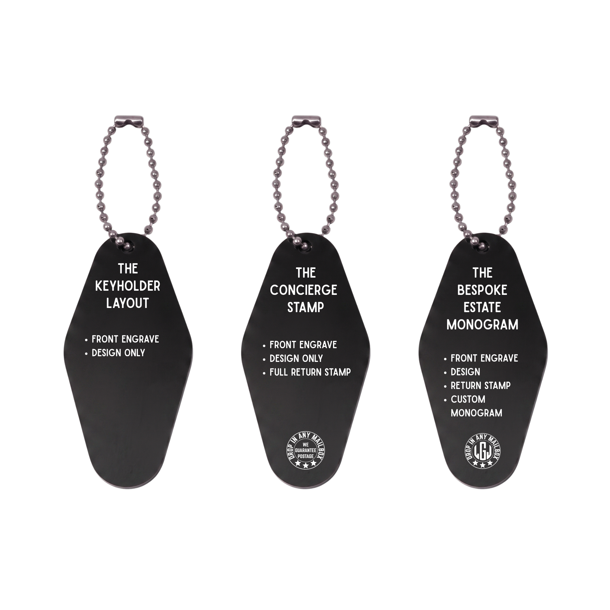 Achieve Nirvana Vintage Motel Key Tag