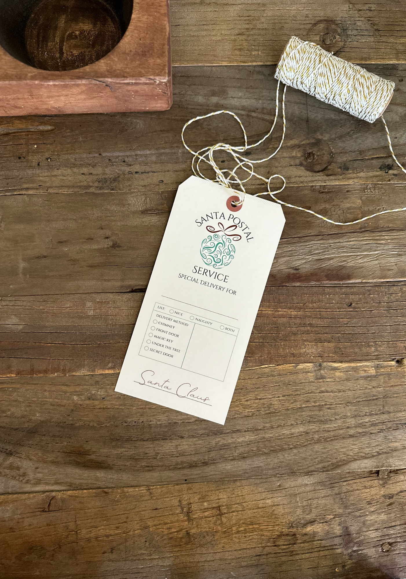 The Santa Postal Service - Gift Tags image 1