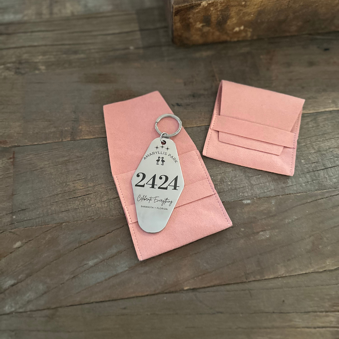 The Grand Parlor Collection Metal Key Tag