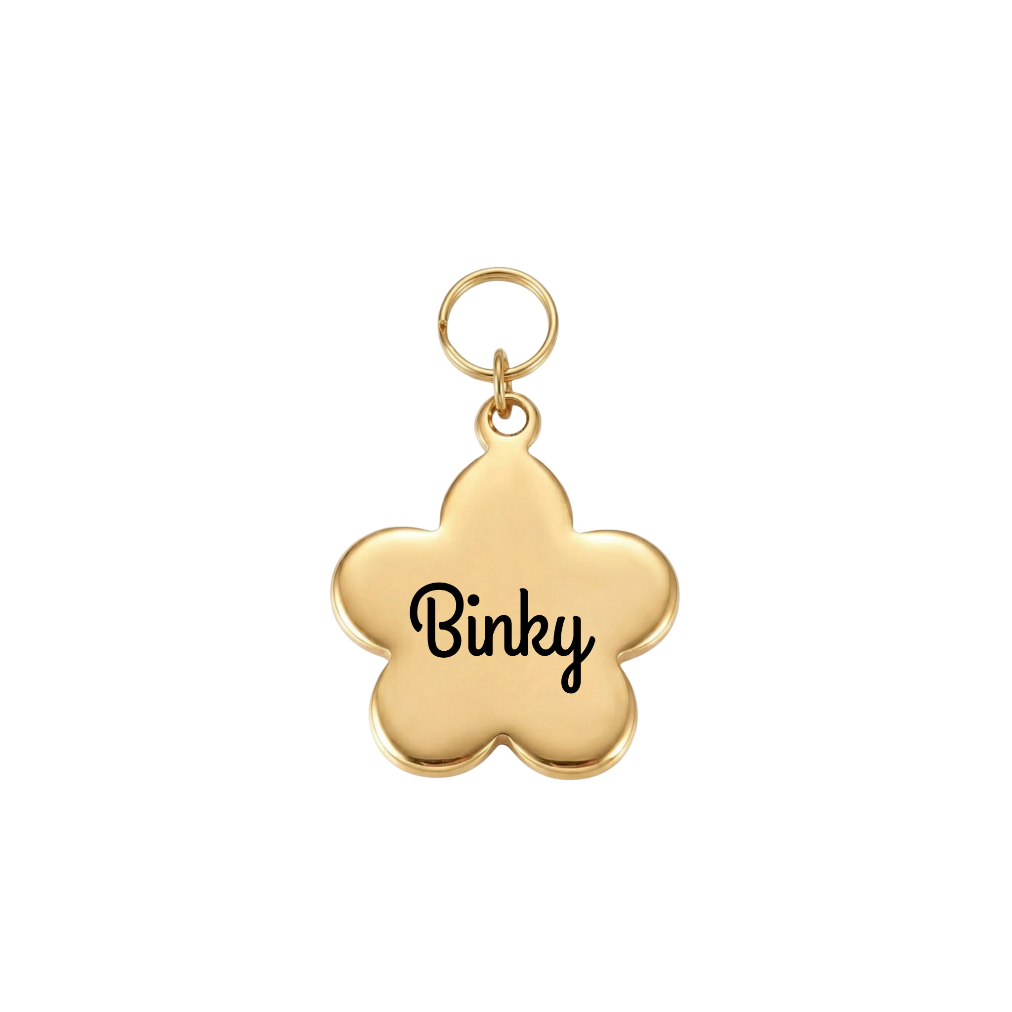 Petal Drop Pet ID Tag & Charm