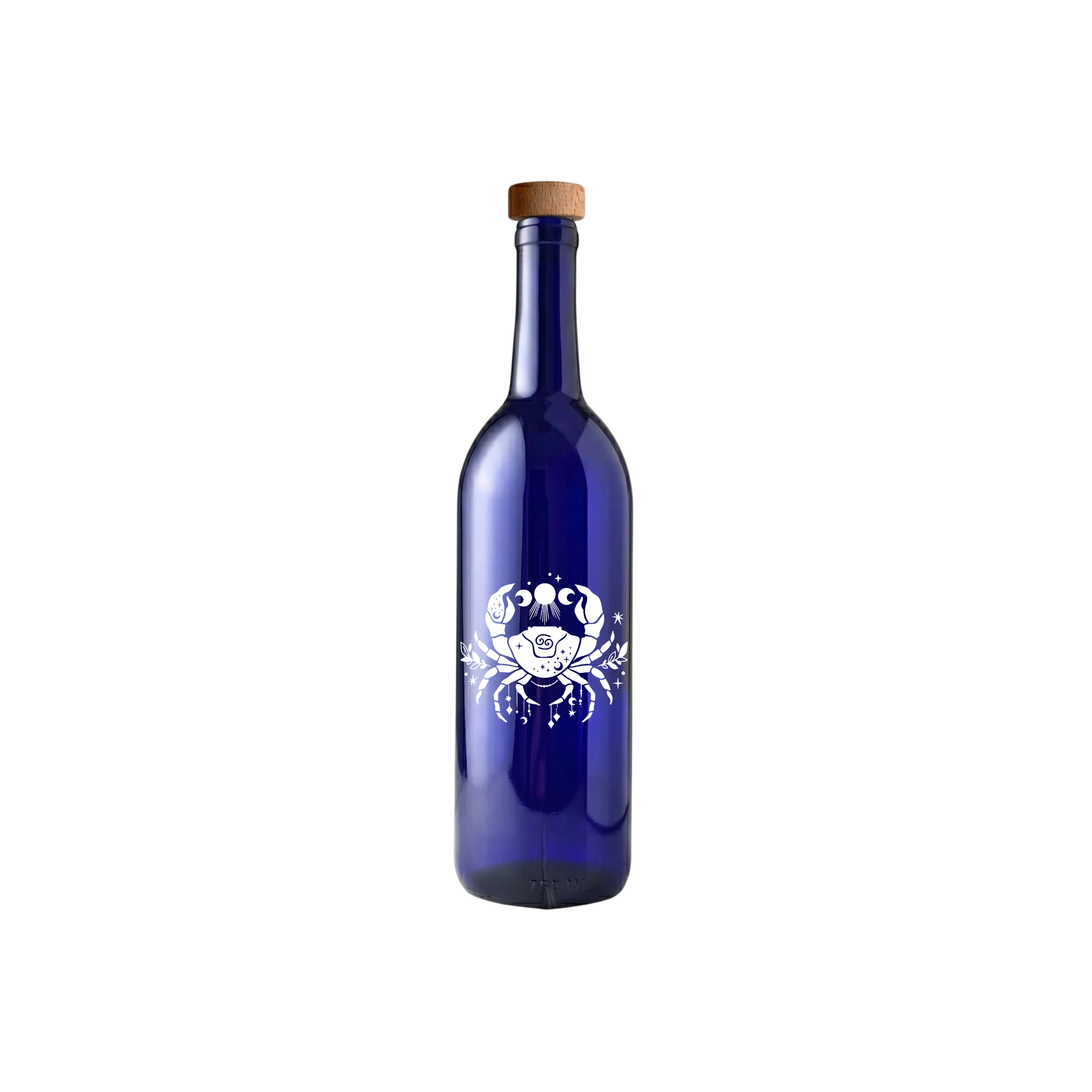 The Celestial Reserve: Cancer | Engraved Glass Bottle