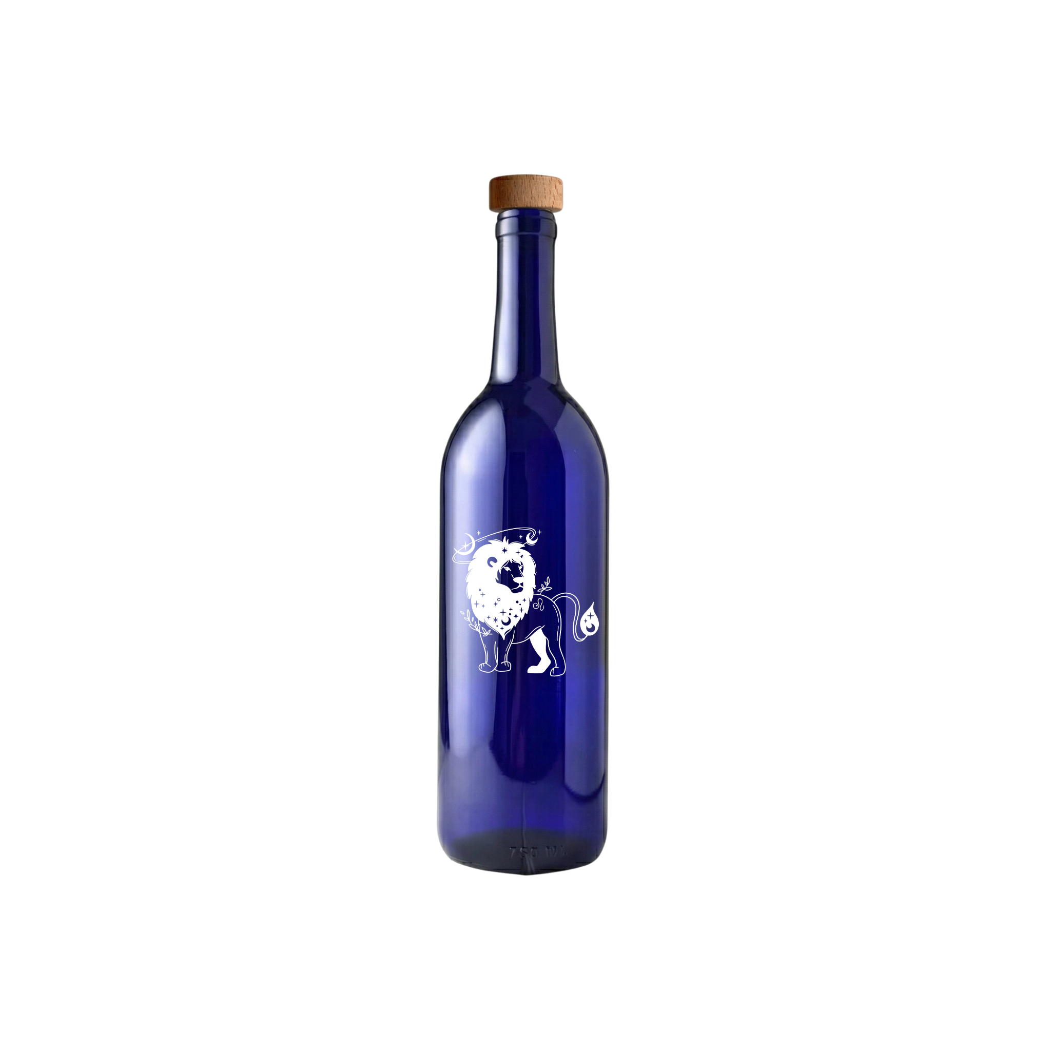 The Celestial Reserve: Leo | Engraved Glass Bottle