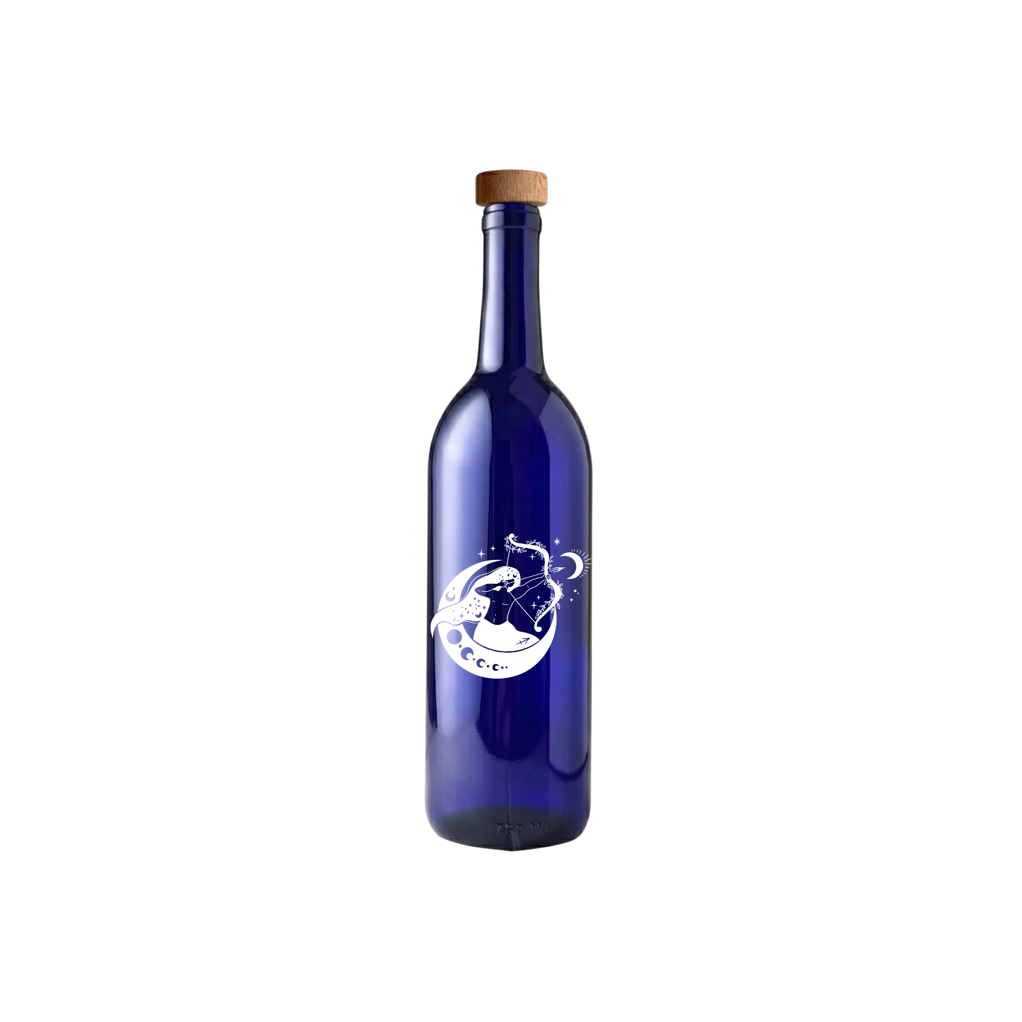 The Celestial Reserve: Sagittarius | Engraved Glass Bottle