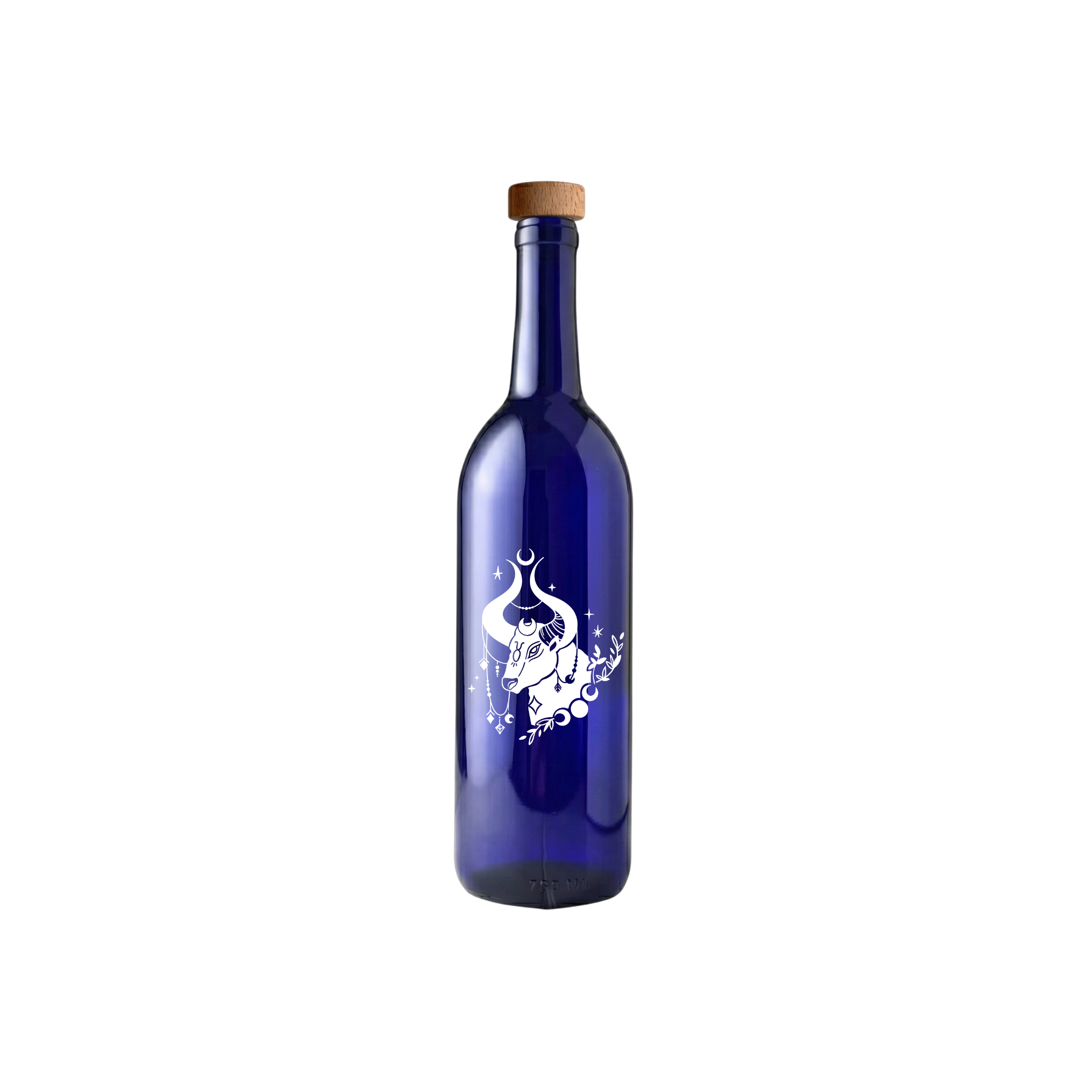 The Celestial Reserve: Taurus | Engraved Glass Bottle