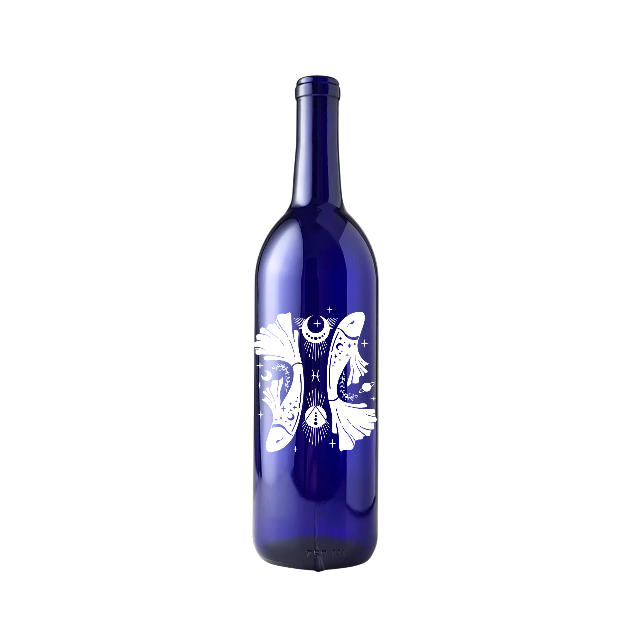 The Celestial Reserve: Pisces | Engraved Glass Bottle