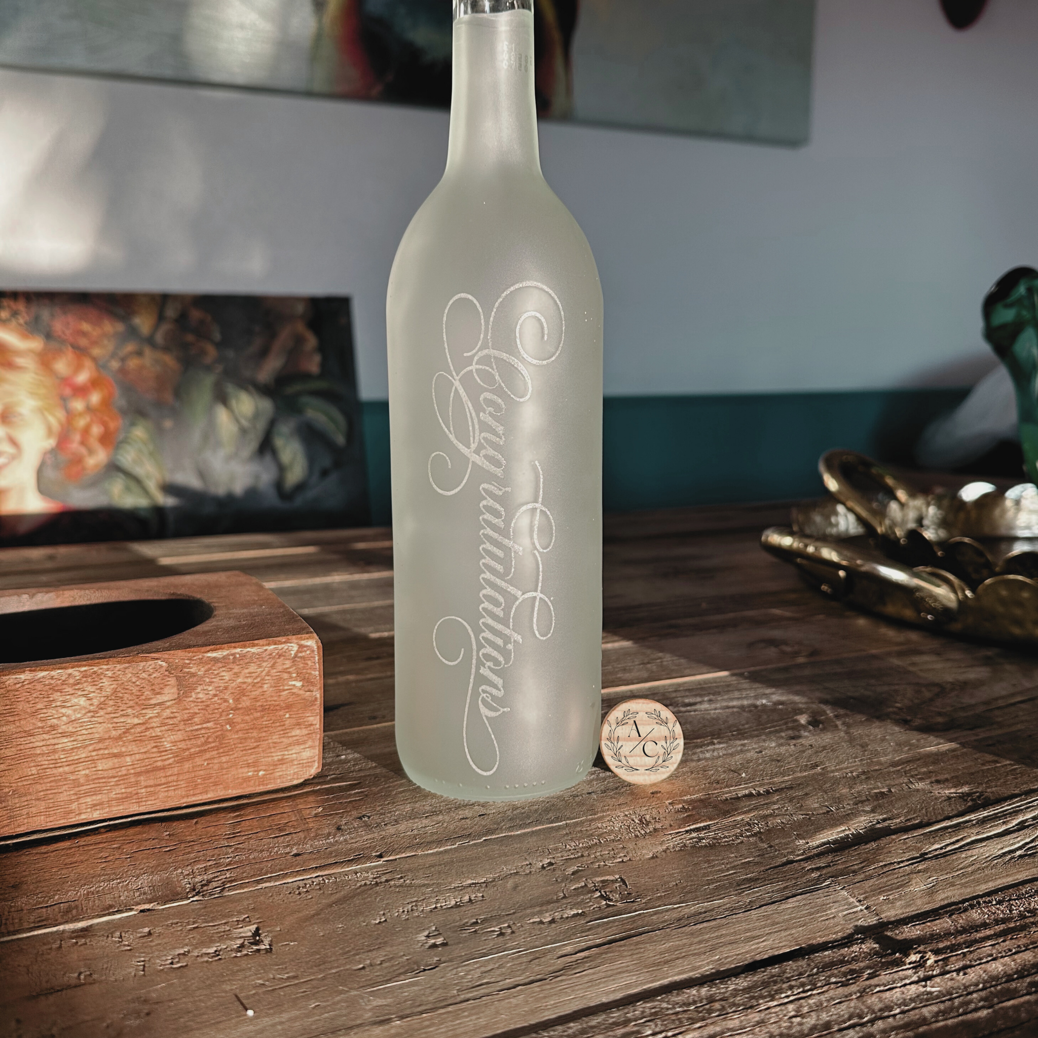 The Table Reserve | Custom Engraved Bottle