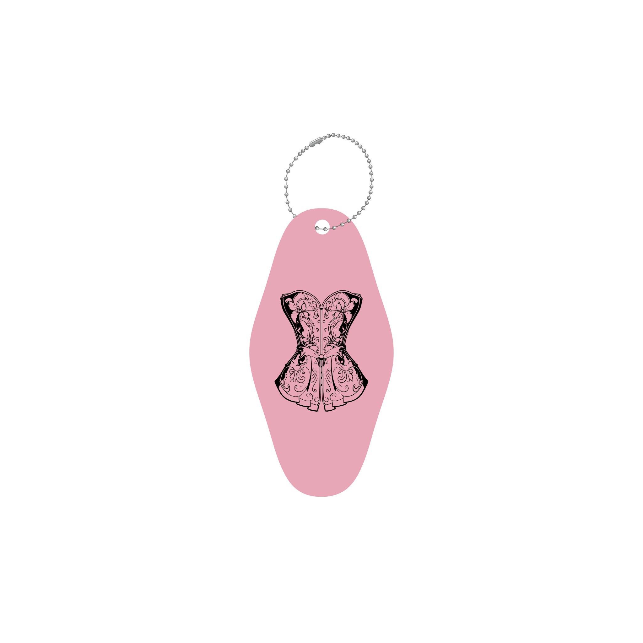 The "Vintage Vixen" Vintage Motel Key Tag