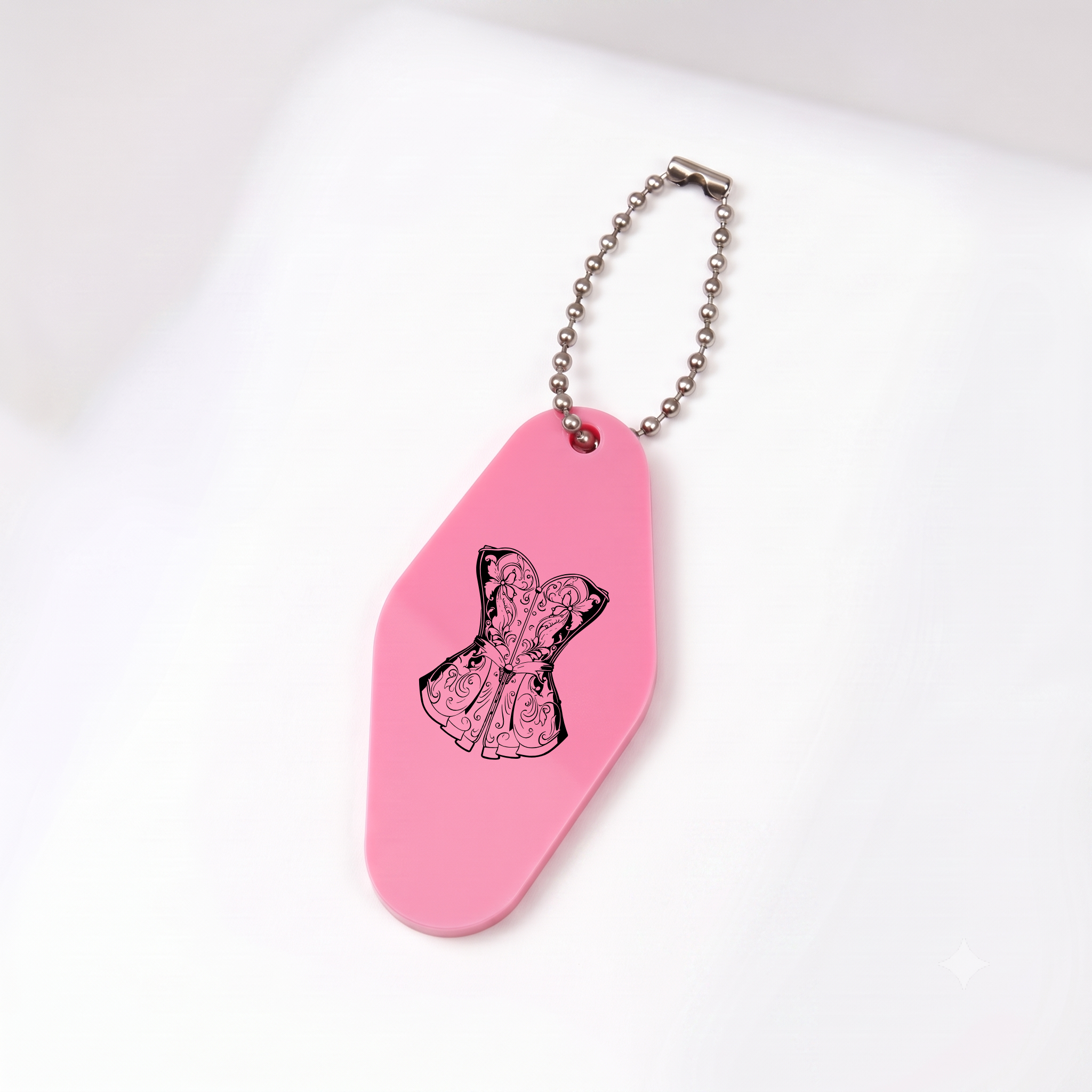The "Vintage Vixen" Vintage Motel Key Tag