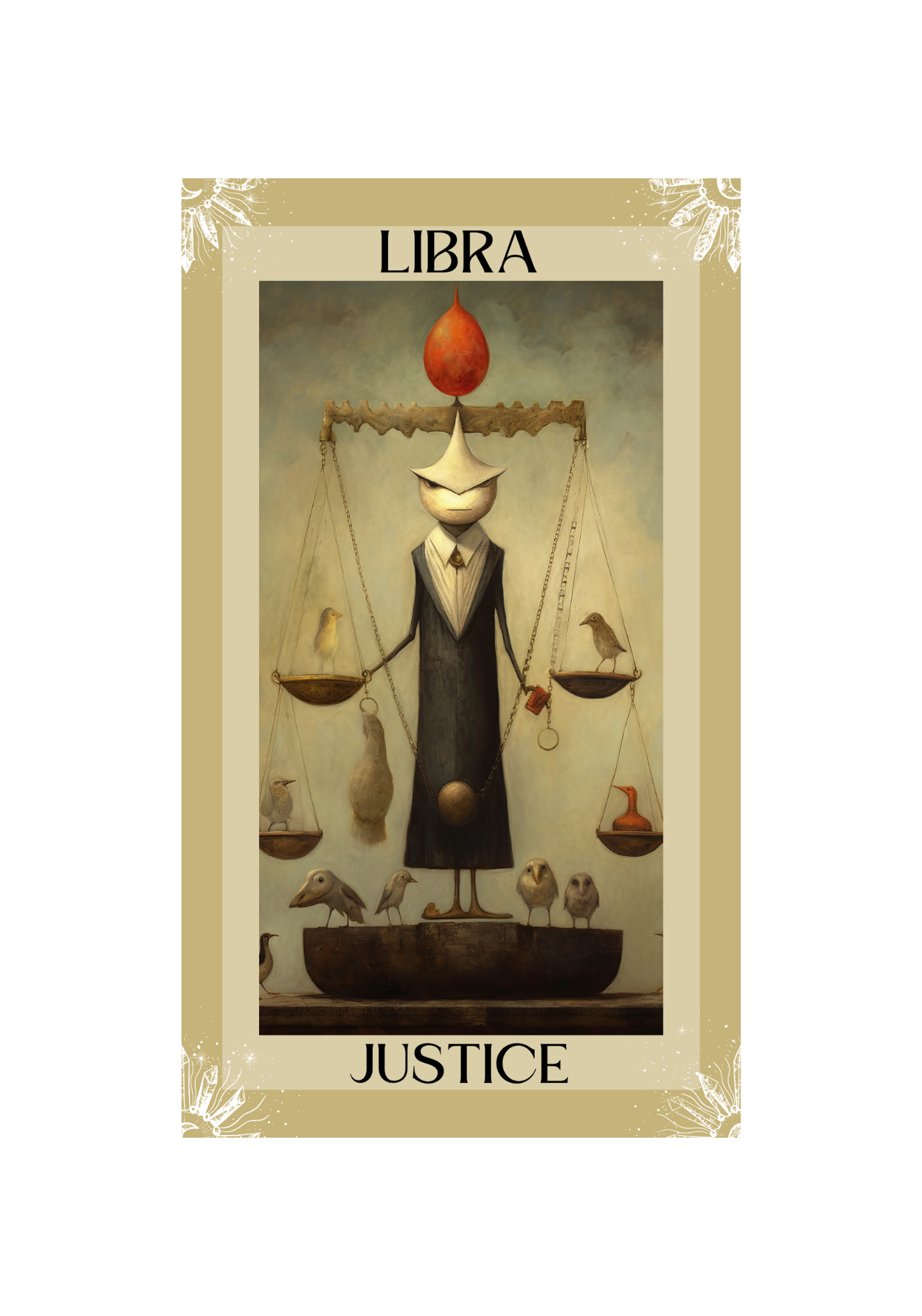 The Harmonizer & The Scales: Libra Zodiac Vigil Candle