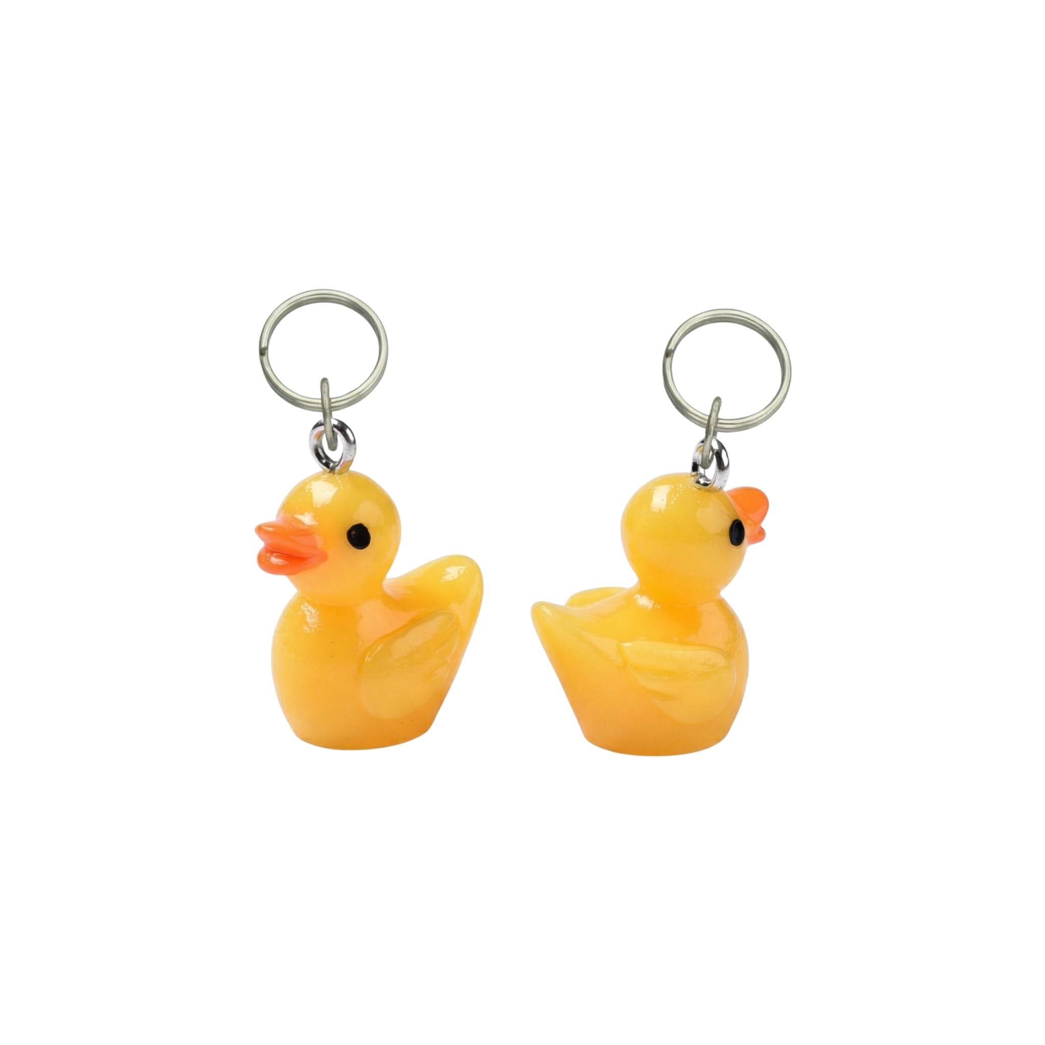 The Retro 3D Rubber Ducky Collar Charm