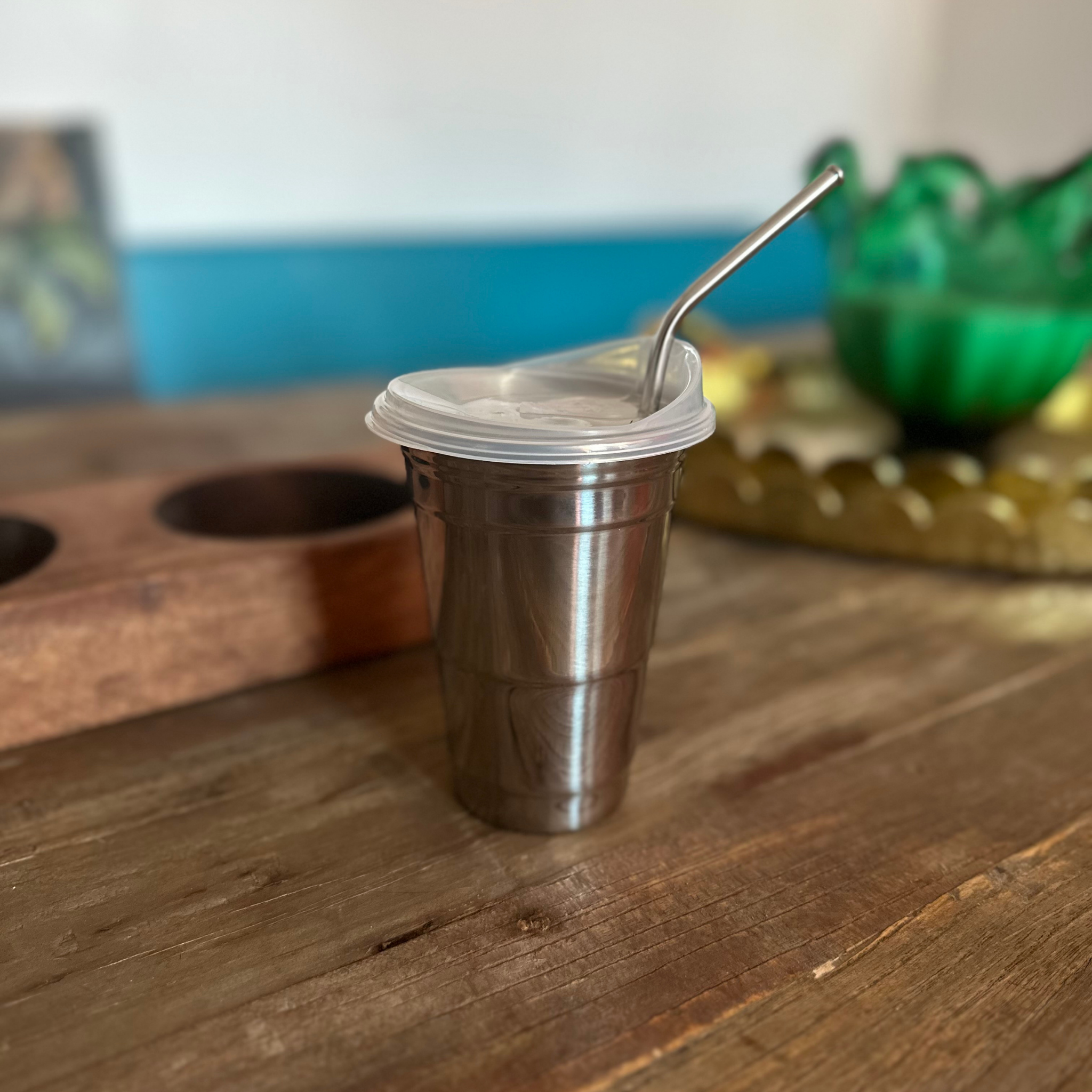 Custom Engraved Curved Stainless Steel Straws