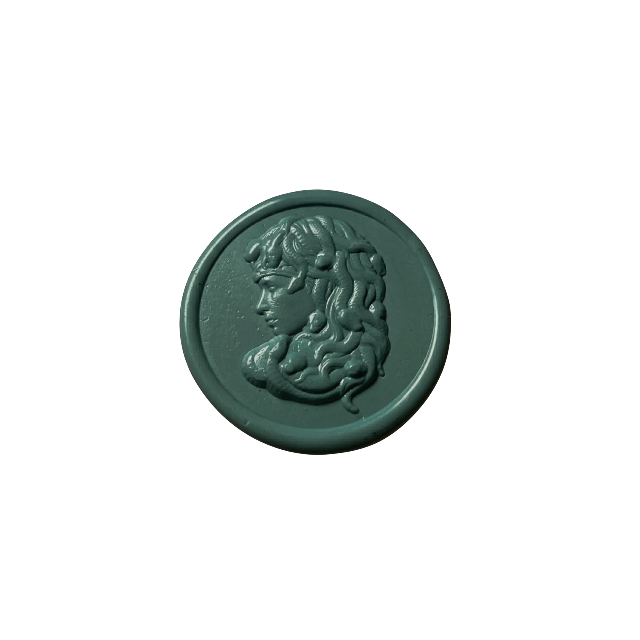Gorgon Cameo Wax Seals