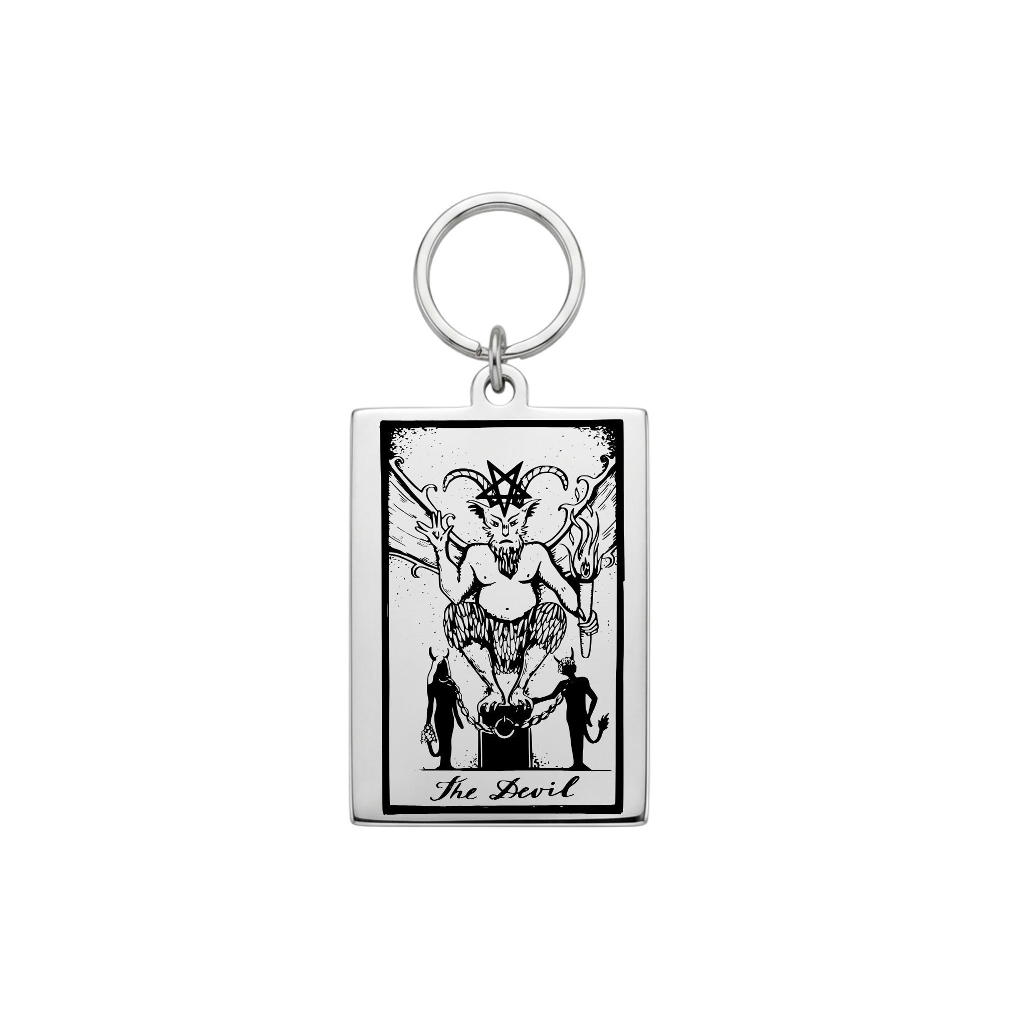 The Devil Mystic Tarot Pet Tag