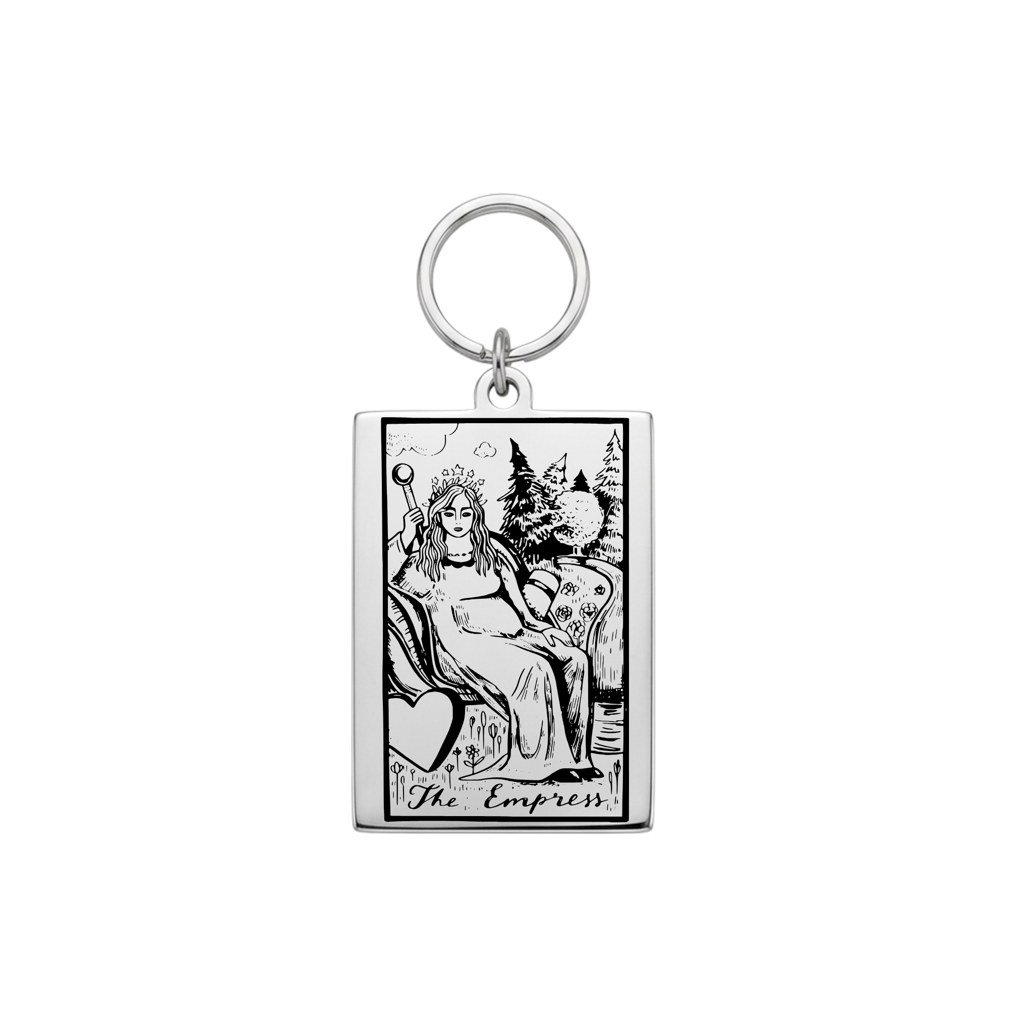 The Empress Mystic Tarot Pet Tag