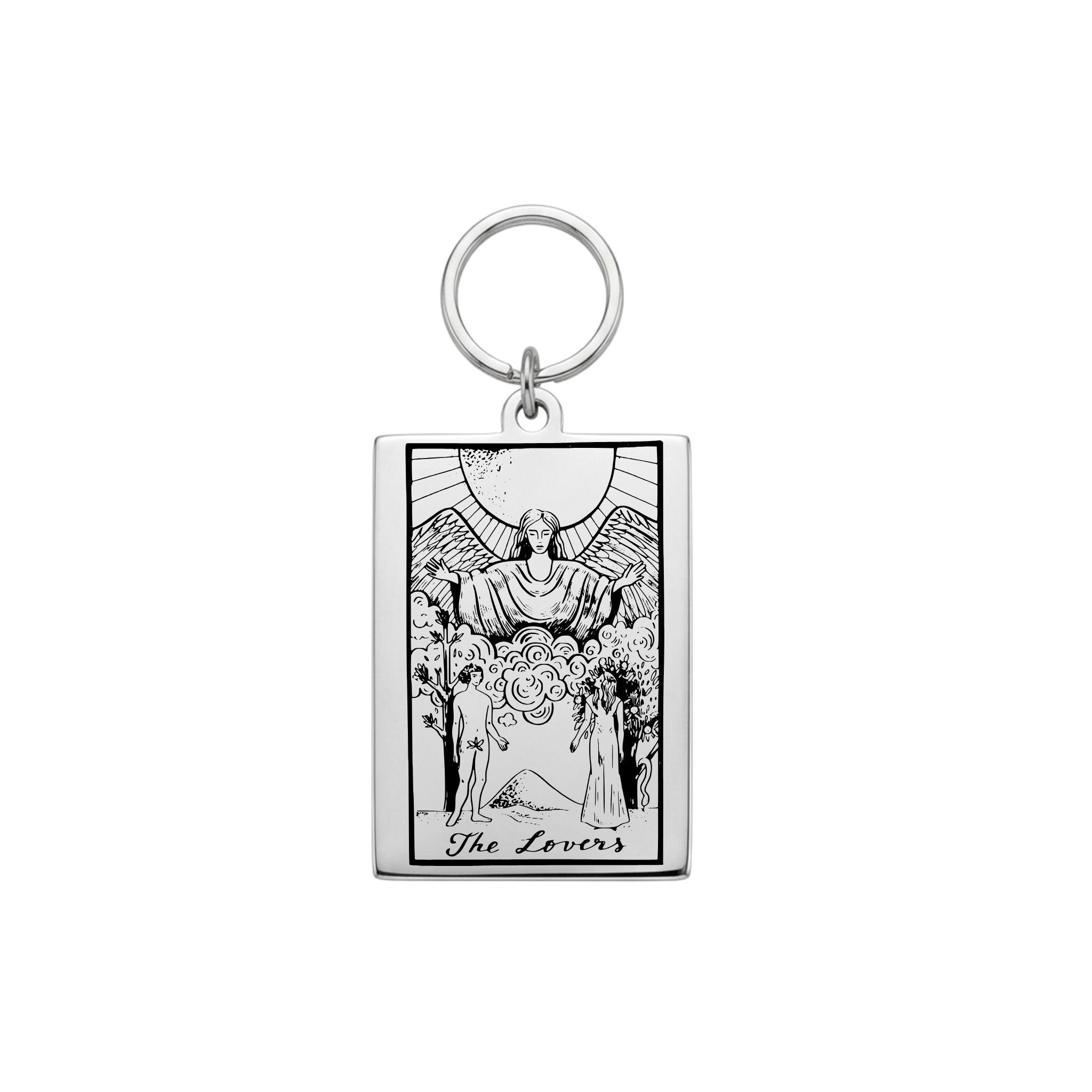 The Lovers Mystic Tarot Pet Tag