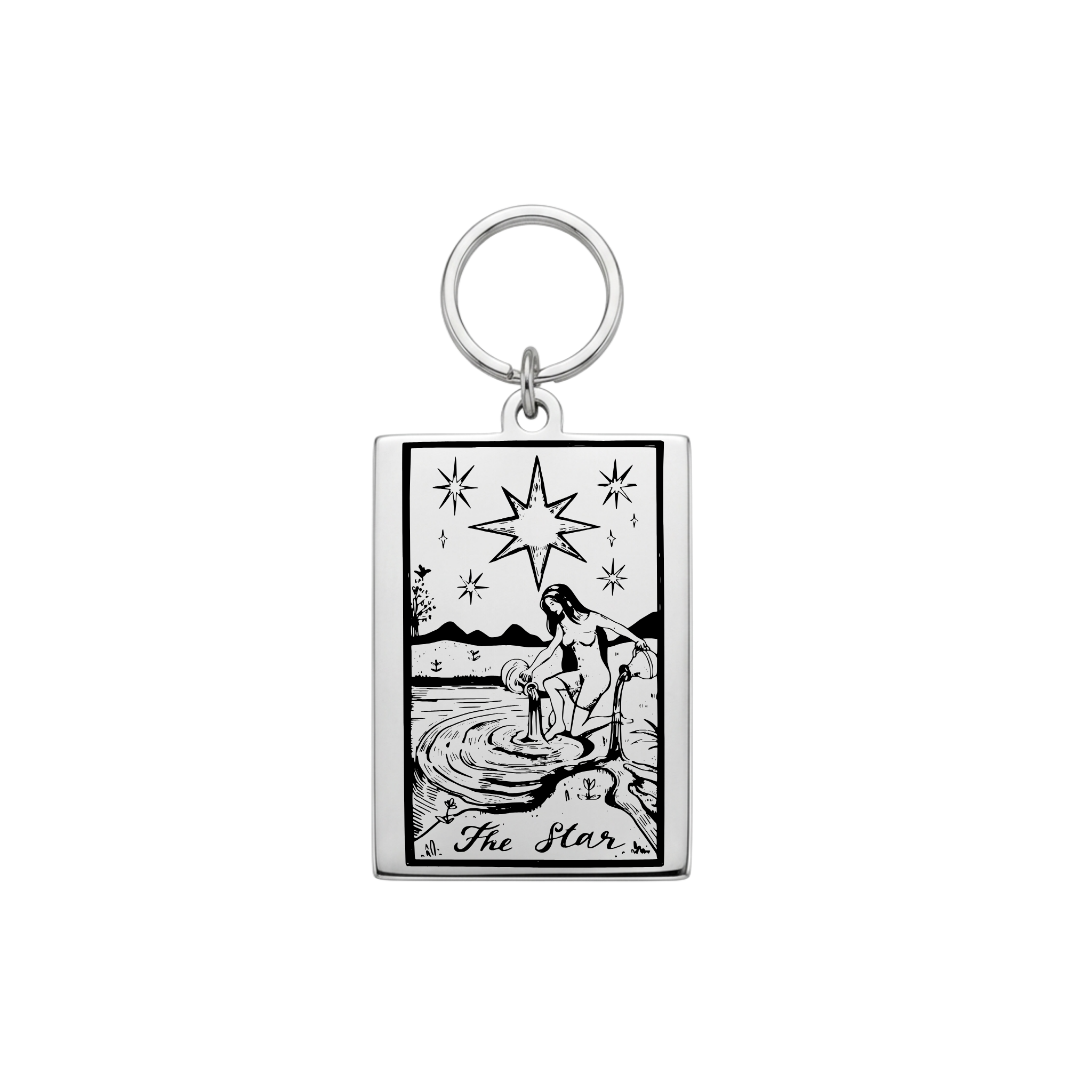 The Star Mystic Tarot Pet Tag