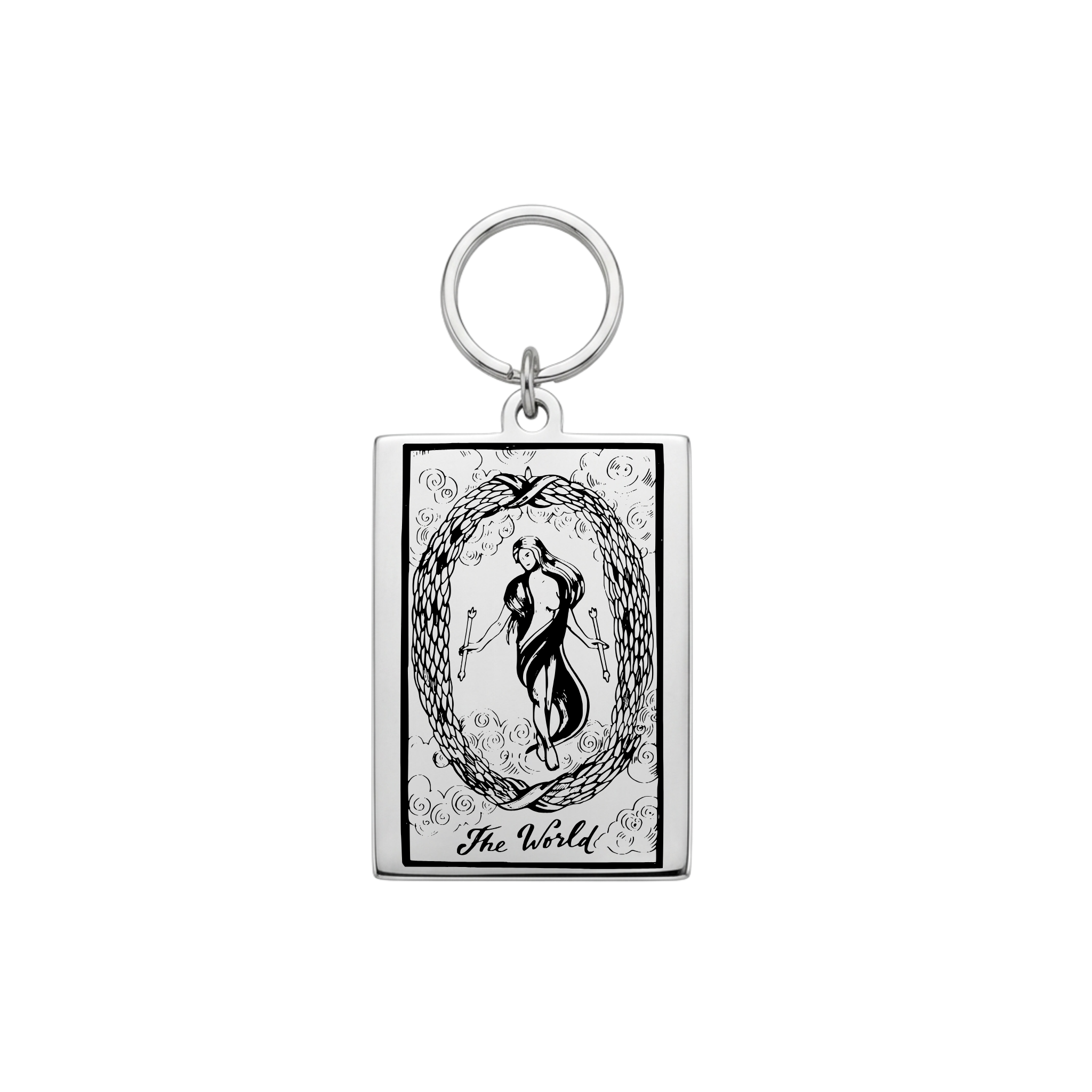 The World Mystic Tarot Pet Tag