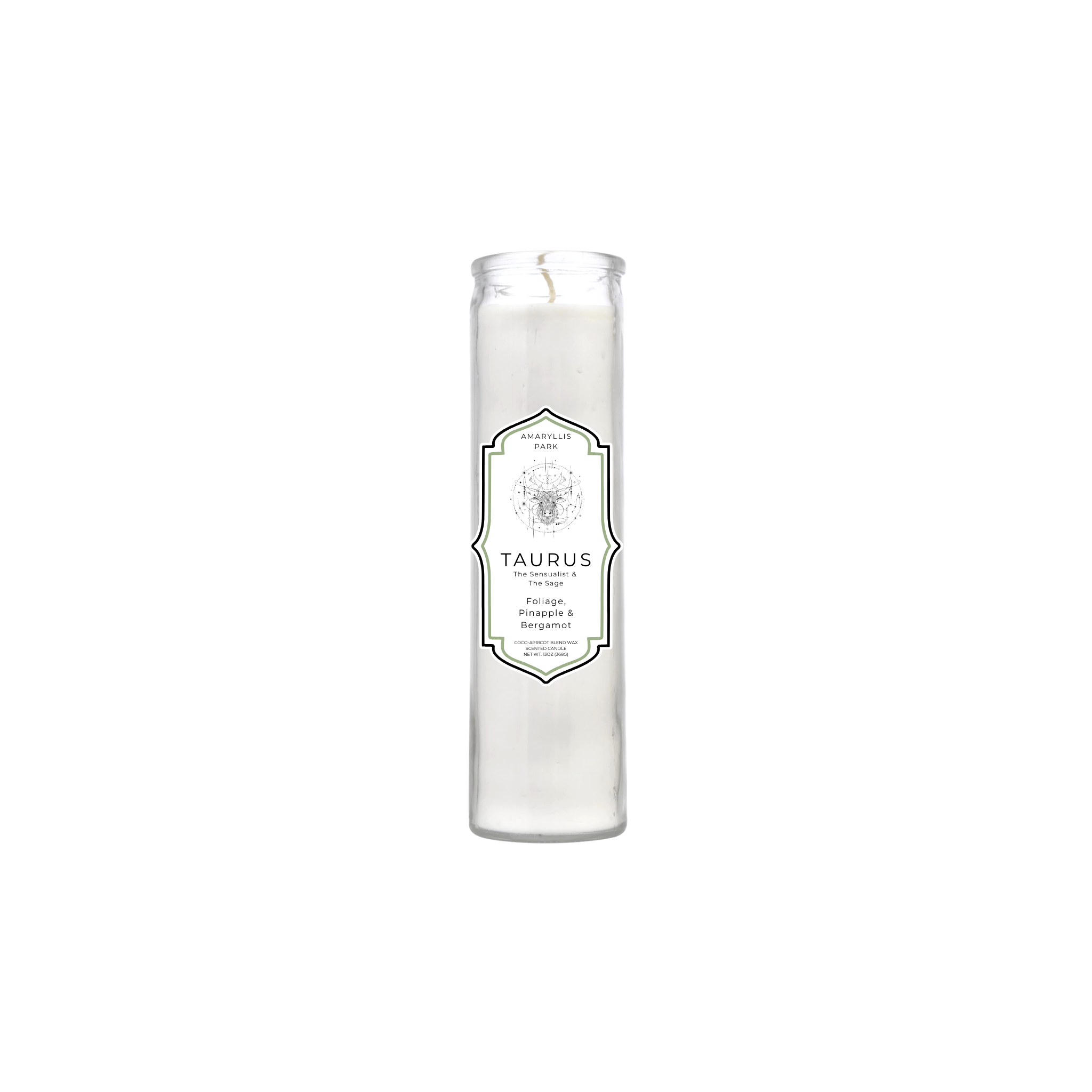 The Sensualist & The Sage: Taurus Zodiac Vigil Candle
